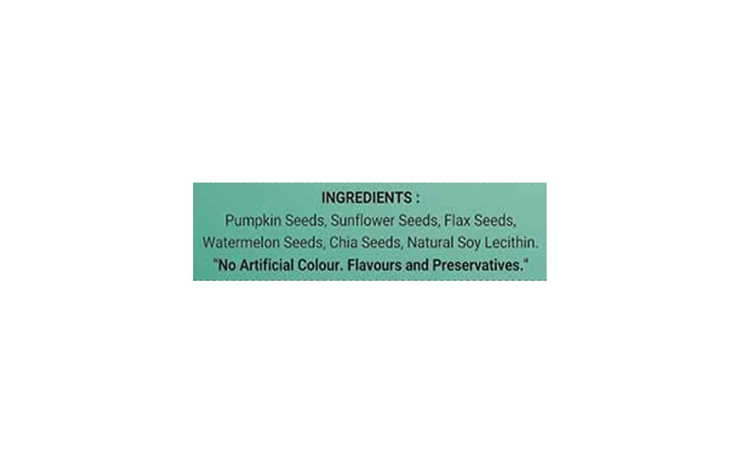 True Elements 5-in-1 Super-Seeds Mix Sunflower, Pumpkin, Flax, Watermelon & Chia   Pack  125 grams
